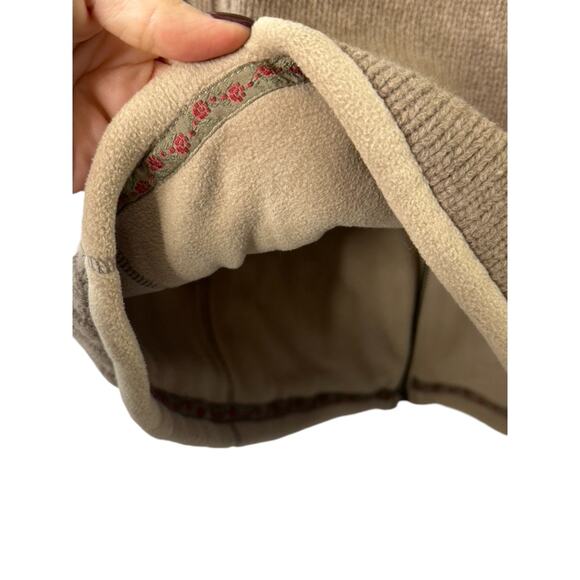 Gander Mountain Guide Series Tan Lambswool Blend Full Zip Vest Women's Medium - Picture 12 of 14